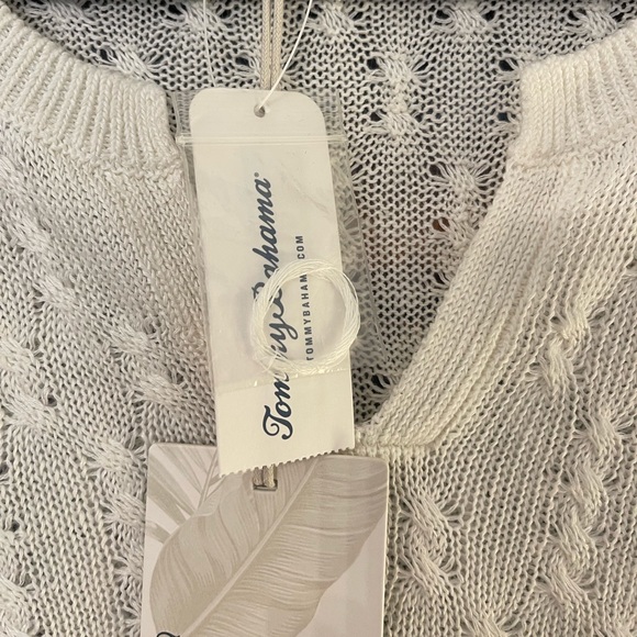 Tommy Bahama women’s cable tunic in white size XS/TP. - Picture 6 of 7